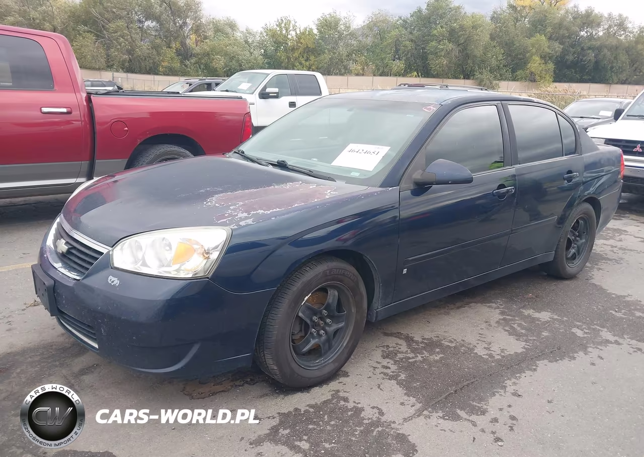 2007 Chevrolet Malibu Lt VIN:1G1ZT58N17F125326 - 2