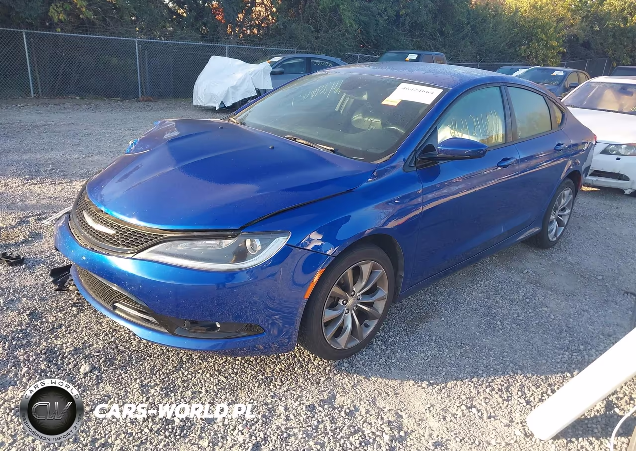 2015 Chrysler 200 S VIN:1C3CCCDG7FN711787 - 2