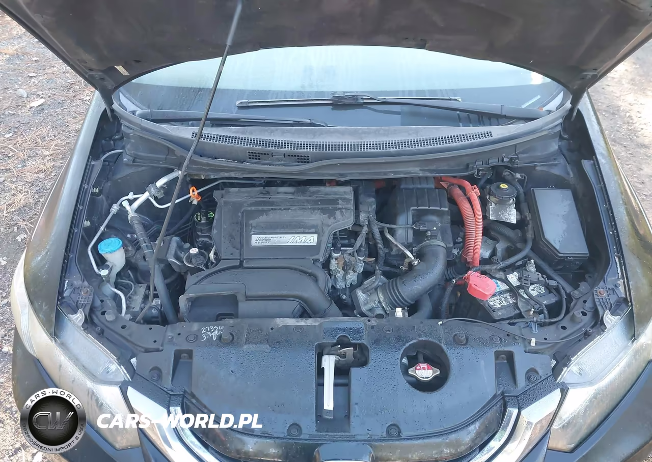 2013 Honda Civic Hybrid VIN:19XFB4F33DE002836 - 10