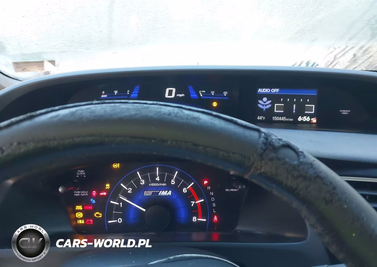 2013 Honda Civic Hybrid VIN:19XFB4F33DE002836 - 7