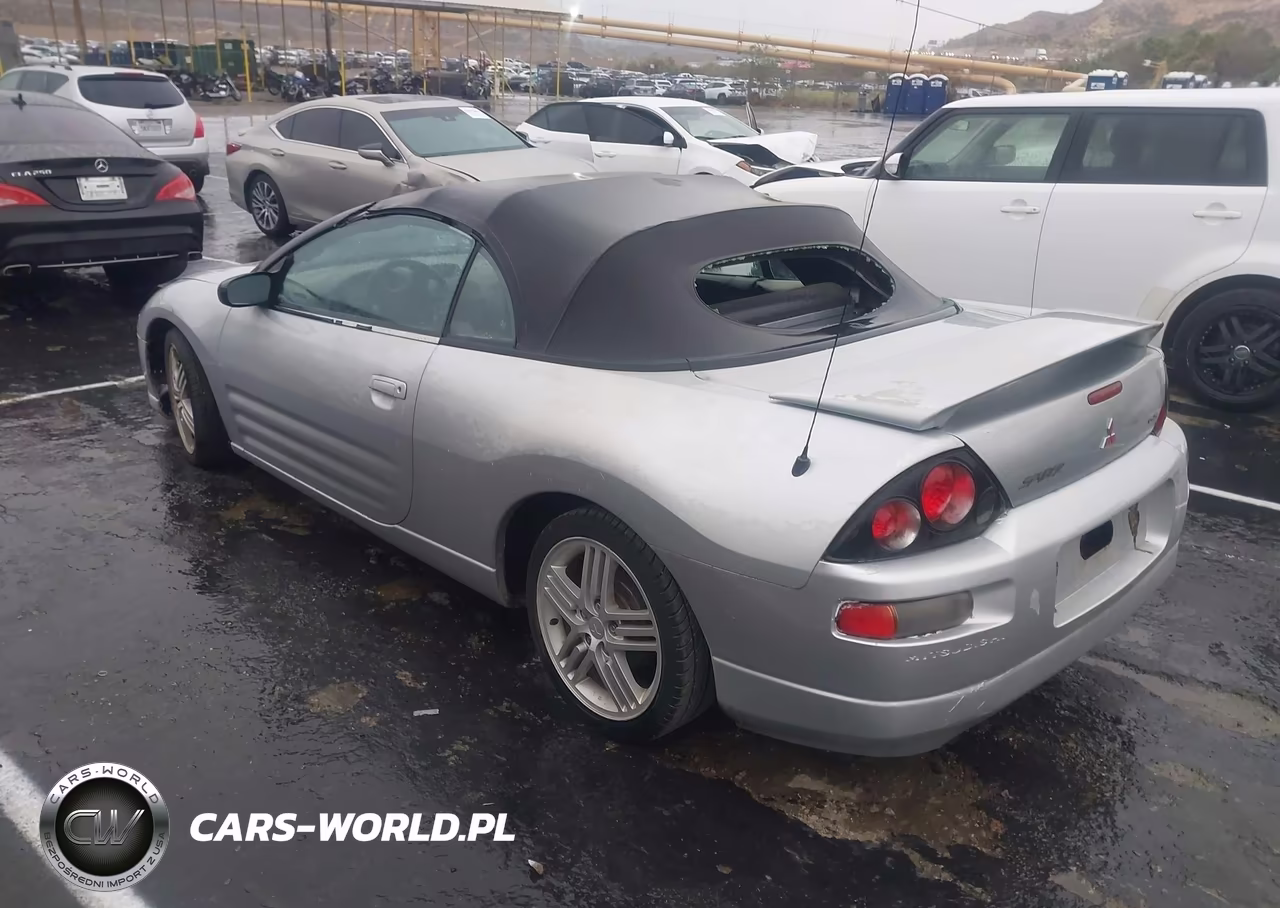 2001 Mitsubishi Eclipse Spyder Gs VIN:4A3AE45G11E151837 - 3