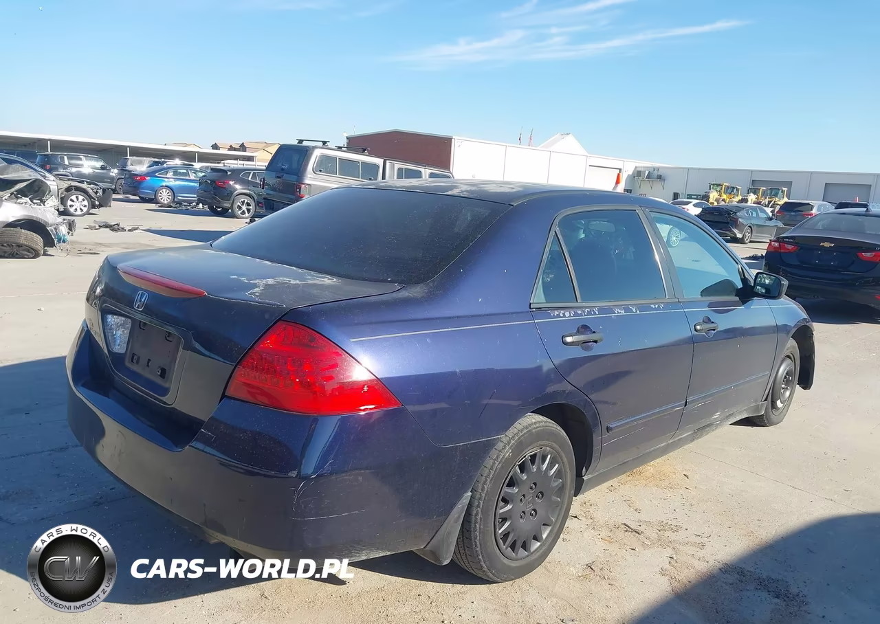 2007 Honda Accord 2.4 Vp VIN:JHMCM56187C014654 - 4