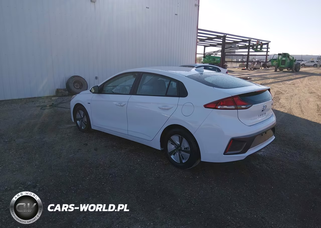 2020 Hyundai Ioniq Hybrid Blue VIN:KMHC65LC9LU232653 - 3