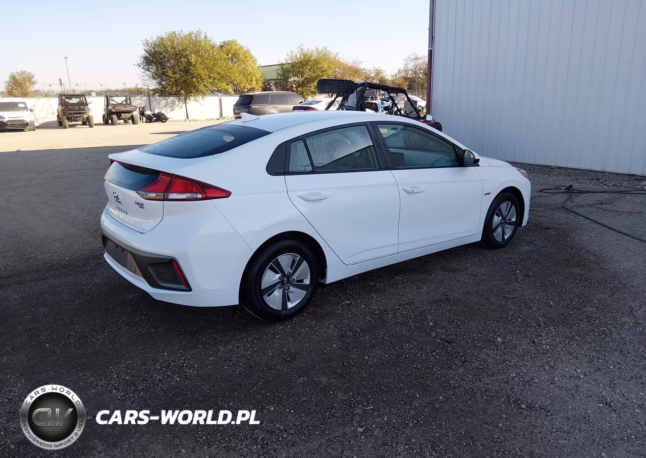 2020 Hyundai Ioniq Hybrid Blue VIN:KMHC65LC9LU232653 - 4