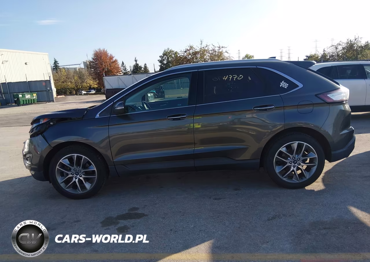2015 Ford Edge Titanium VIN:2FMTK3K85FBB08550 - 14