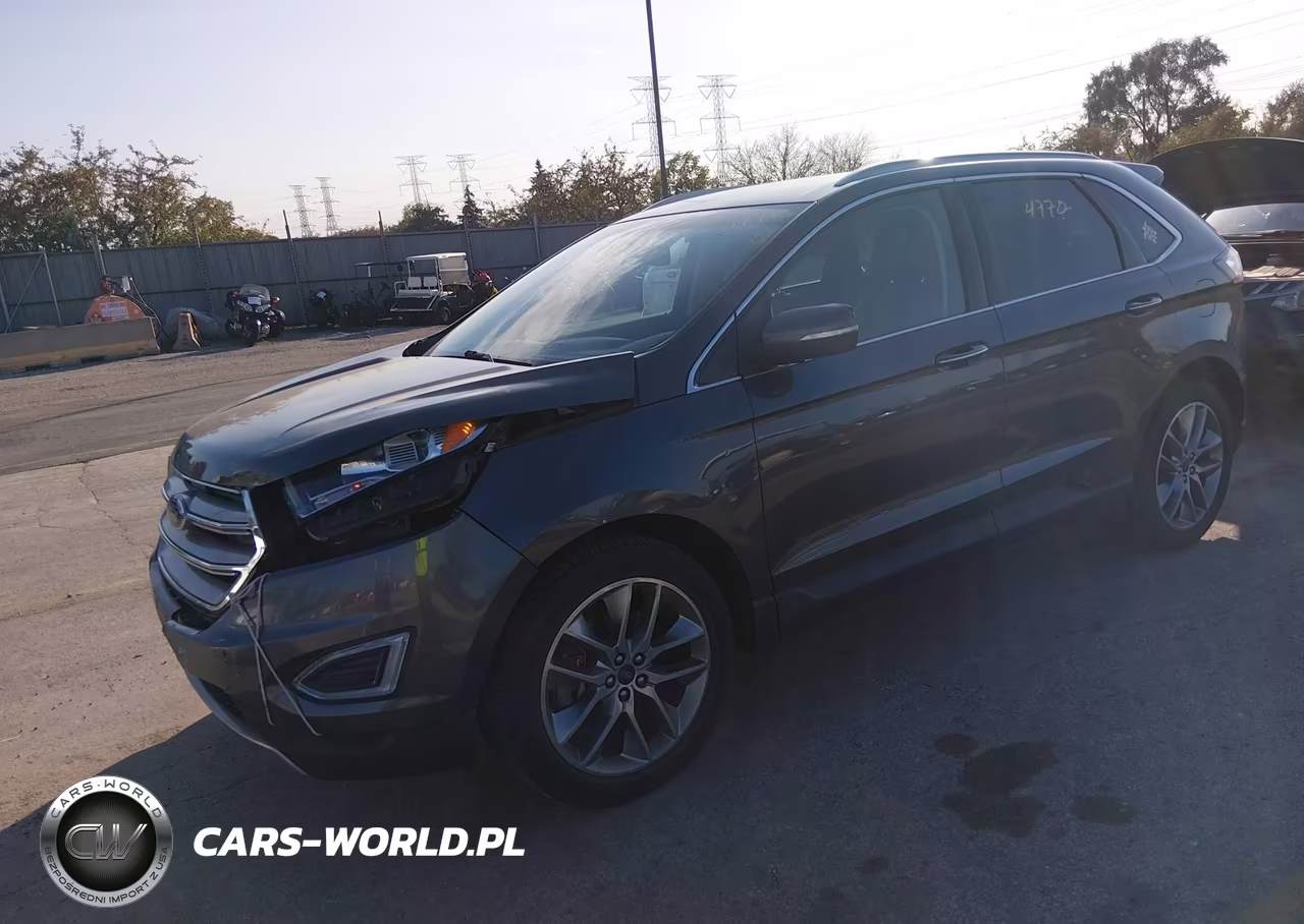 2015 Ford Edge Titanium VIN:2FMTK3K85FBB08550 - 2