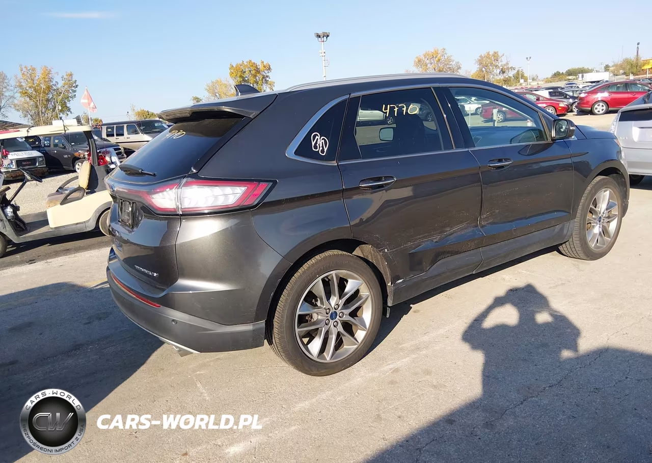 2015 Ford Edge Titanium VIN:2FMTK3K85FBB08550 - 4