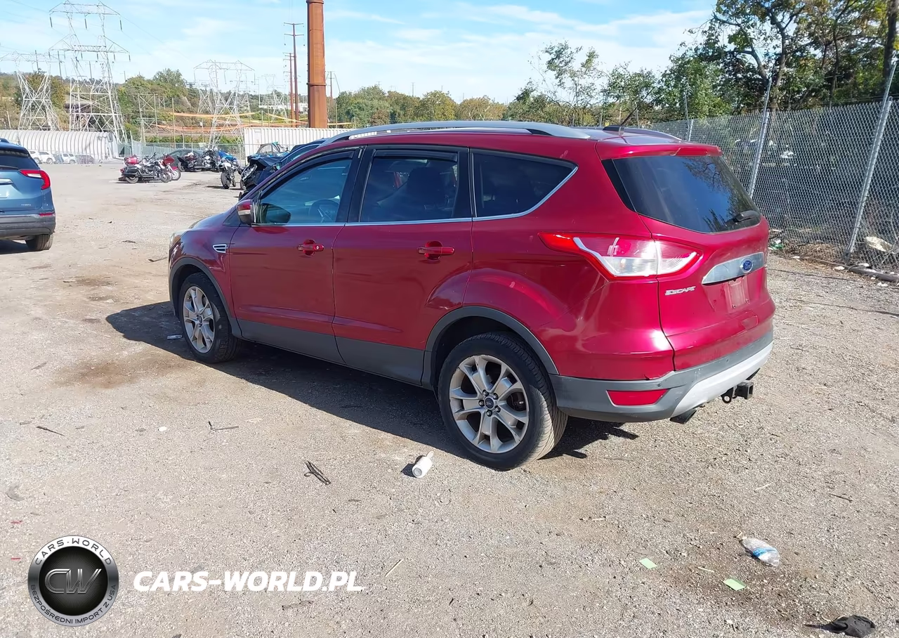 2014 Ford Escape Titanium VIN:1FMCU9J99EUB37582 - 3