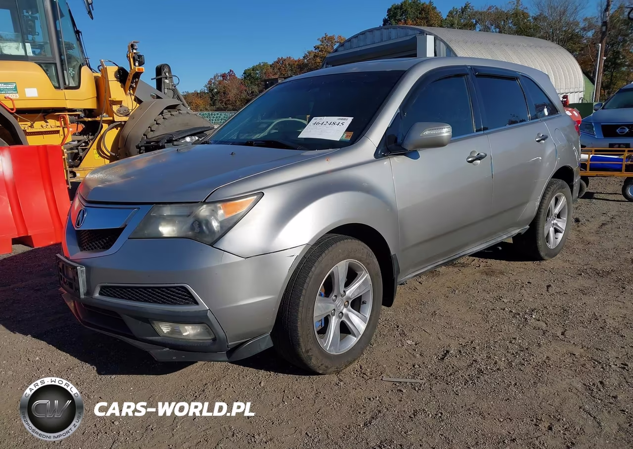 2012 Acura Mdx Technology Package VIN:2HNYD2H39CH520368 - 2