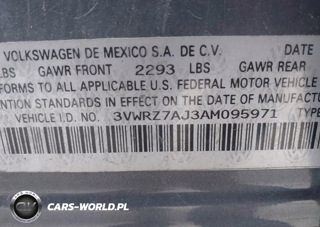 2010 Volkswagen Jetta Limited Edition VIN:3VWRZ7AJ3AM095971 - 9