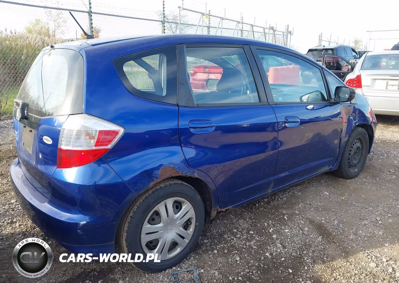 2009 Honda Fit VIN:JHMGE88299S062338 - 4