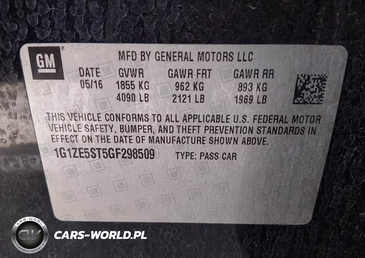 2016 Chevrolet Malibu 1Lt VIN:1G1ZE5ST5GF298509 - 9