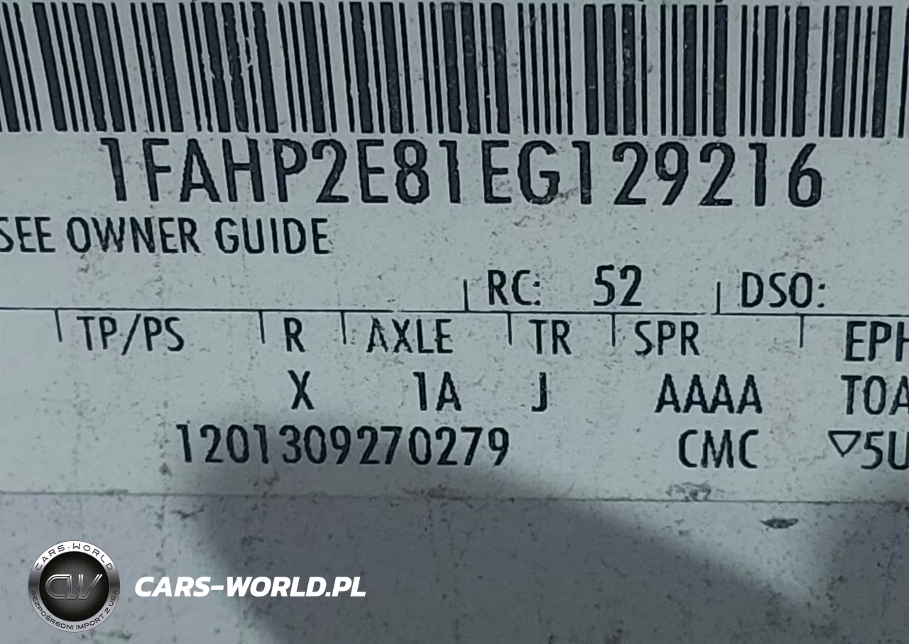 2014 Ford Taurus Sel VIN:1FAHP2E81EG129216 - 9