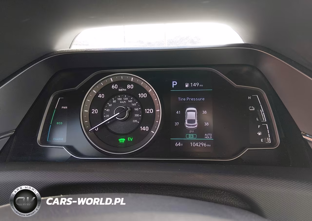 2021 Hyundai Ioniq Hybrid Blue VIN:KMHC65LC0MU250444 - 7