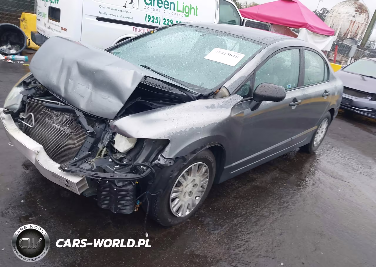2010 Honda Civic Vp VIN:2HGFA1F38AH509721 - 2