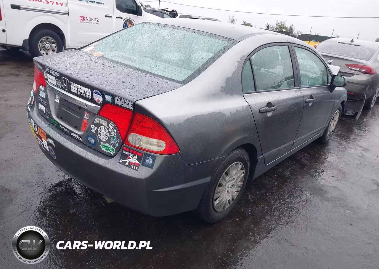 2010 Honda Civic Vp VIN:2HGFA1F38AH509721 - 4