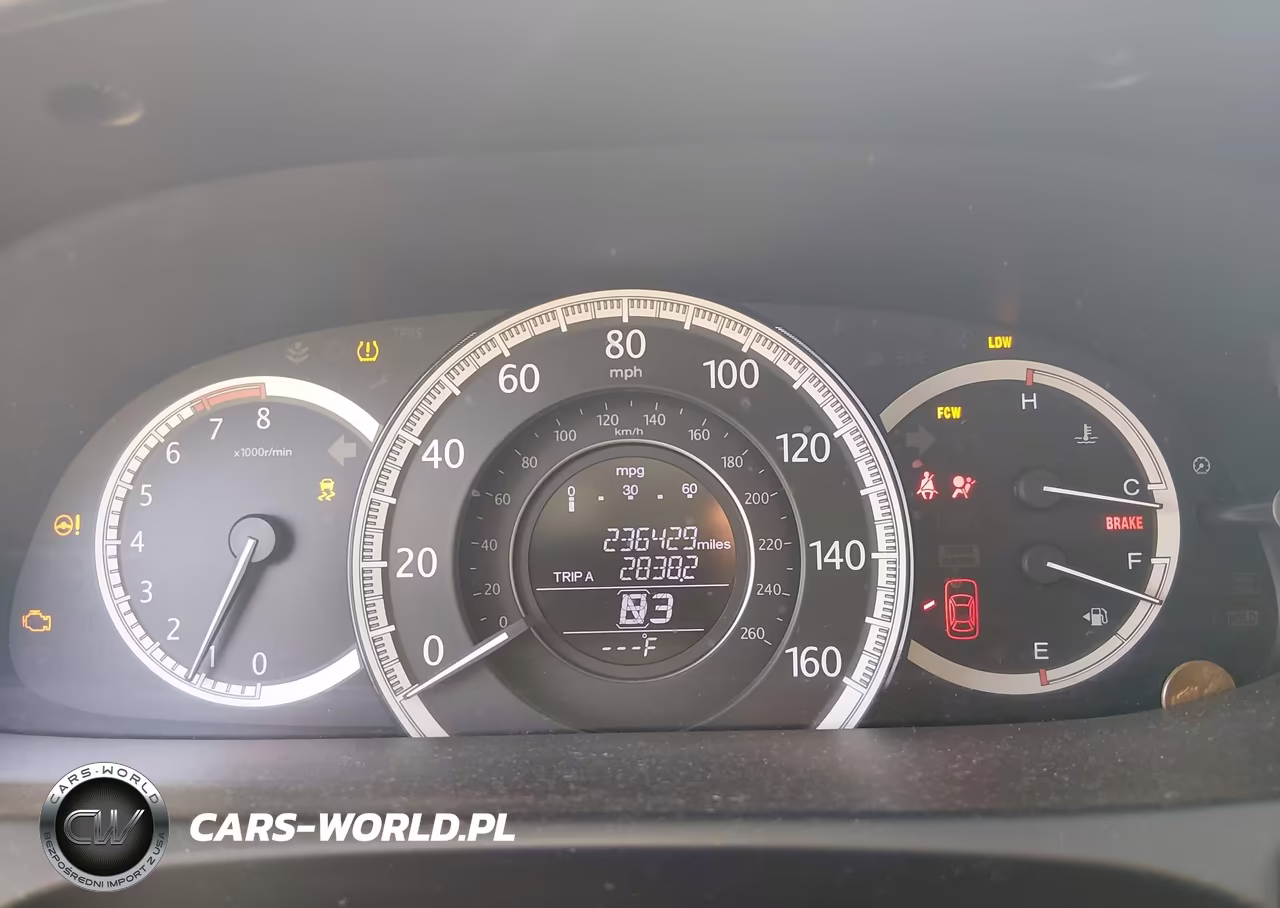 2015 Honda Accord Ex-L V-6 VIN:1HGCR3F81FA005794 - 7