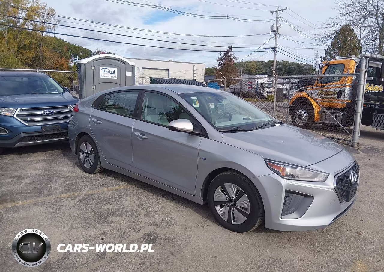 2020 Hyundai Ioniq Hybrid Blue VIN:KMHC65LC5LU231144 - 1