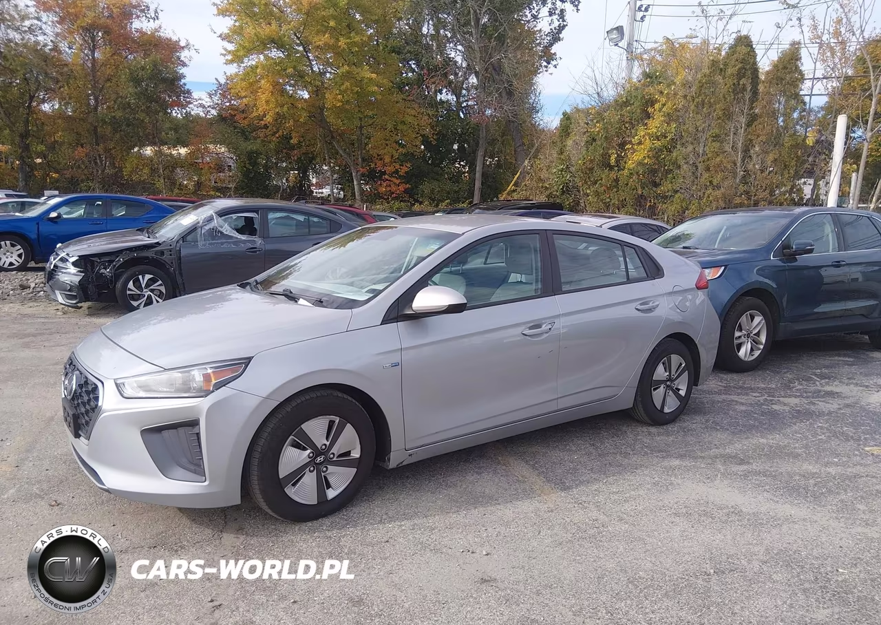 2020 Hyundai Ioniq Hybrid Blue VIN:KMHC65LC5LU231144 - 2