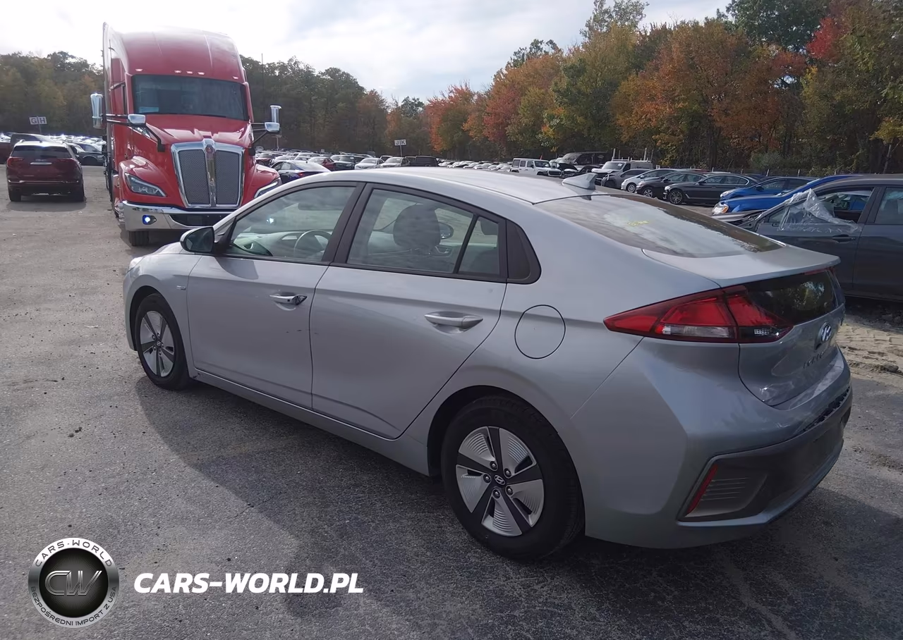 2020 Hyundai Ioniq Hybrid Blue VIN:KMHC65LC5LU231144 - 3