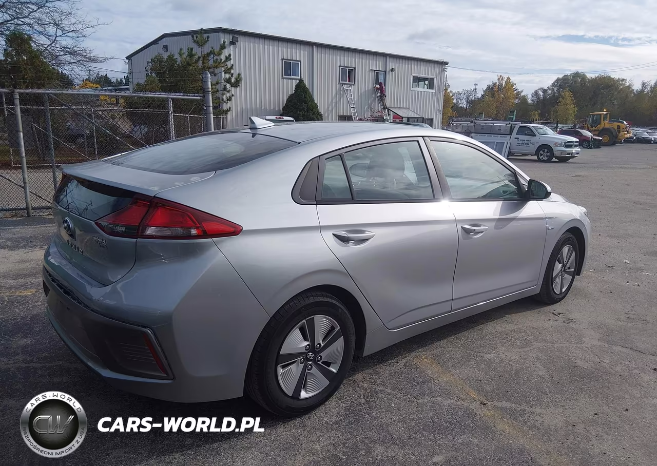 2020 Hyundai Ioniq Hybrid Blue VIN:KMHC65LC5LU231144 - 4