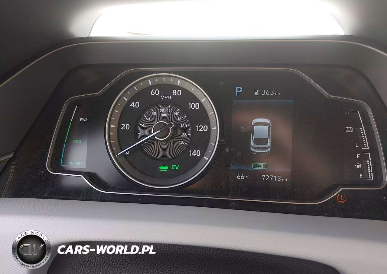 2020 Hyundai Ioniq Hybrid Blue VIN:KMHC65LC5LU231144 - 7