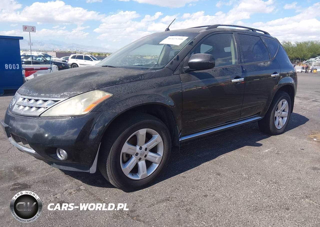 2007 Nissan Murano Sl VIN:JN8AZ08W57W611141 - 2