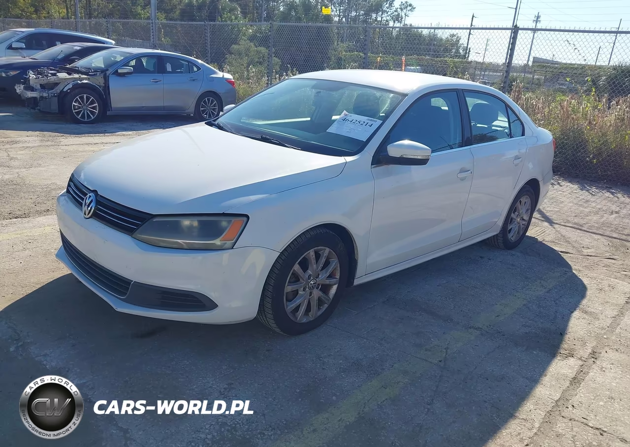 2013 Volkswagen Jetta 2.5L Se VIN:3VWDX7AJ5DM396794 - 2