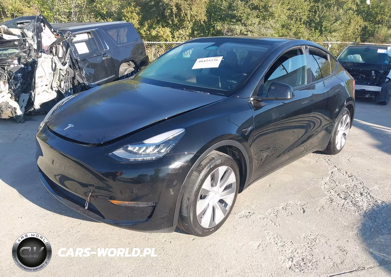 2021 Tesla Model Y Standard Range Rear-Wheel Drive VIN:5YJYGDED6MF163096 - 2