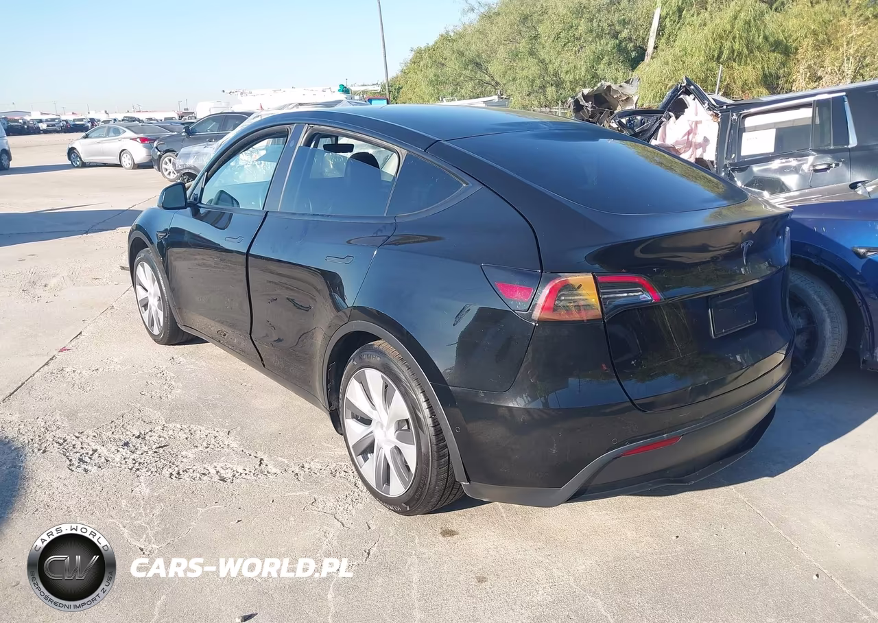 2021 Tesla Model Y Standard Range Rear-Wheel Drive VIN:5YJYGDED6MF163096 - 3