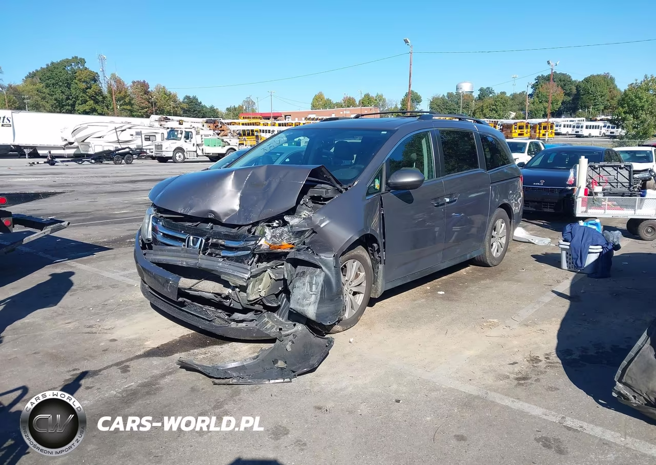 2016 Honda Odyssey Ex-L VIN:5FNRL5H62GB153639 - 2