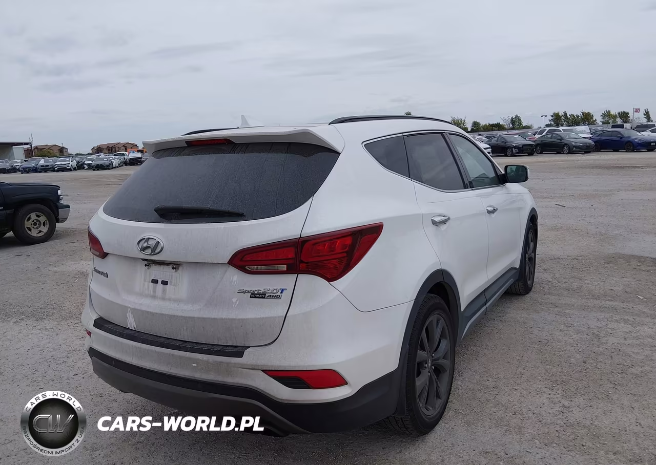 2017 Hyundai Santa Fe Sport 2.0T Ultimate VIN:5XYZWDLA9HG446462 - 4