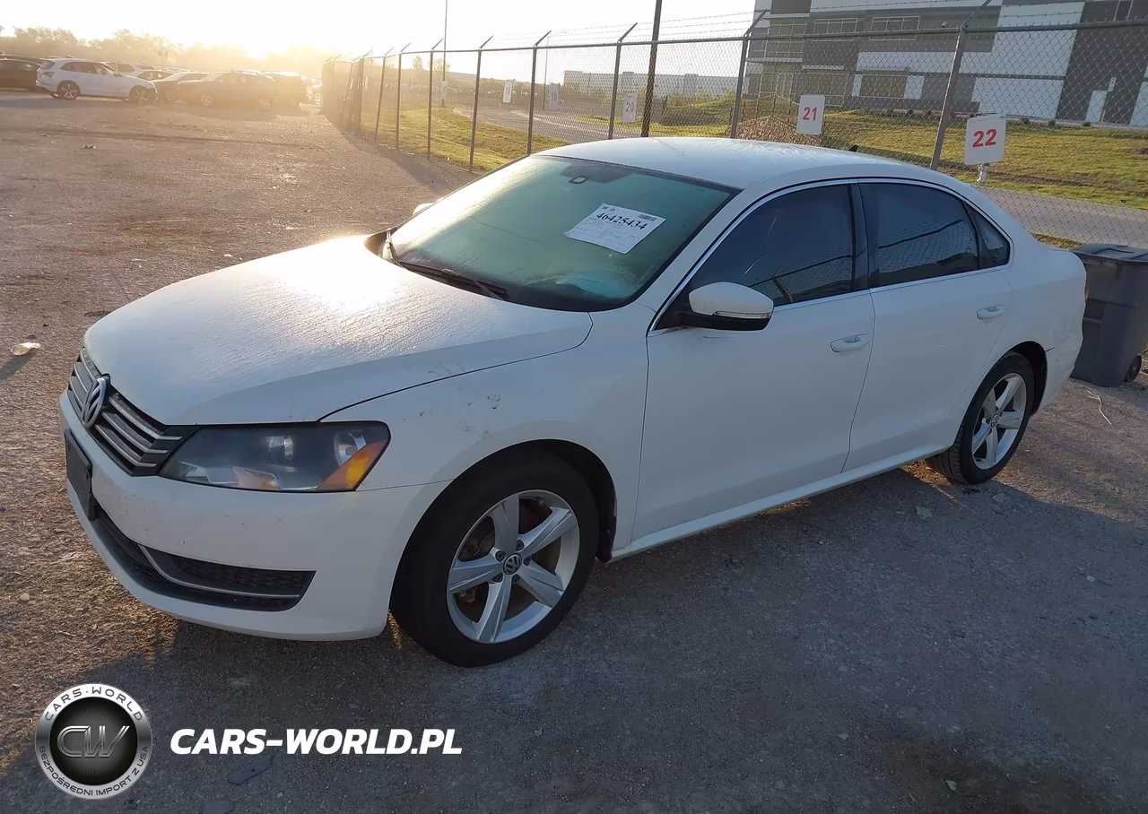 2014 Volkswagen Passat 1.8T Se VIN:1VWBS7A31EC115617 - 2