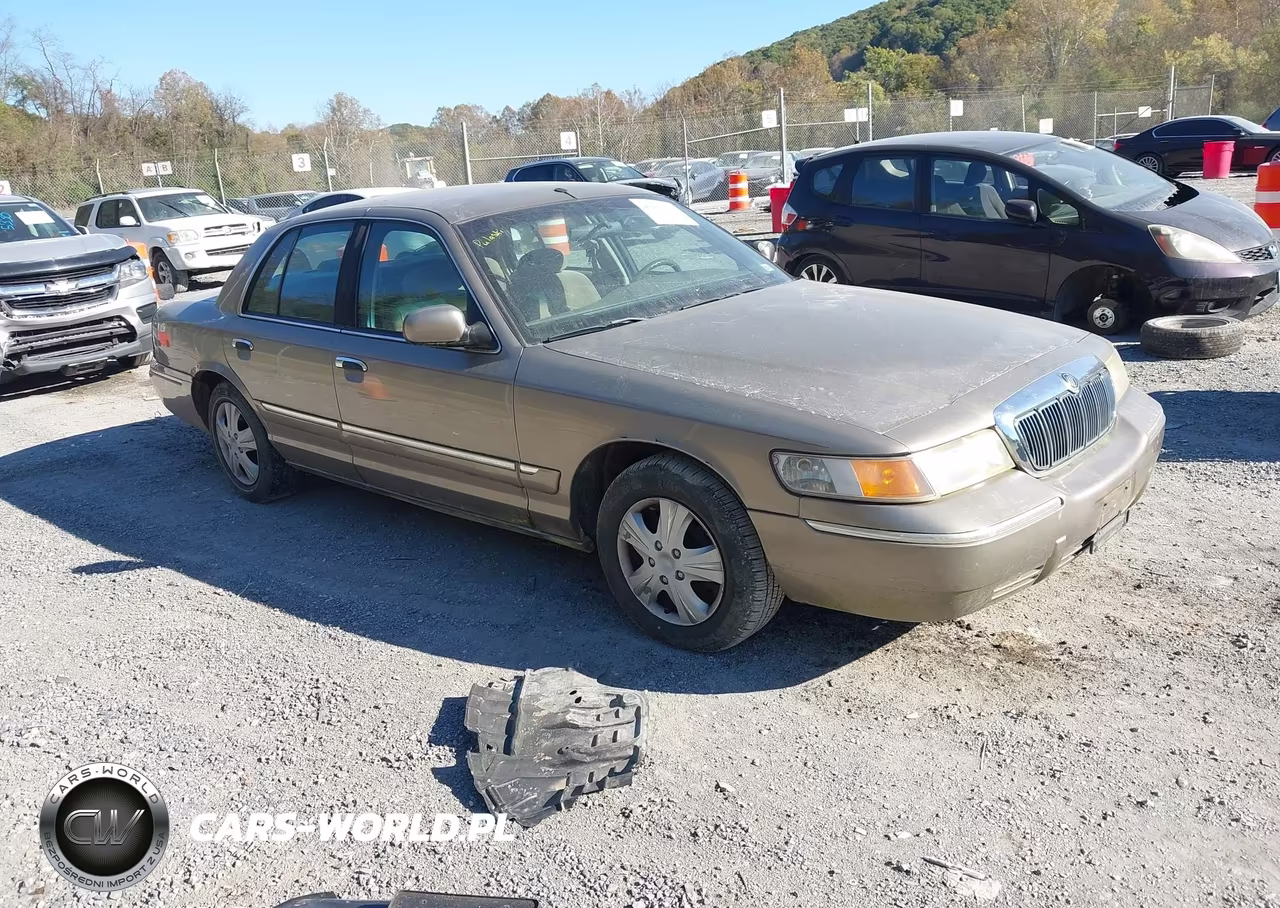 2001 Mercury Grand Marquis Gs VIN:2MEFM74W61X618754 - 1