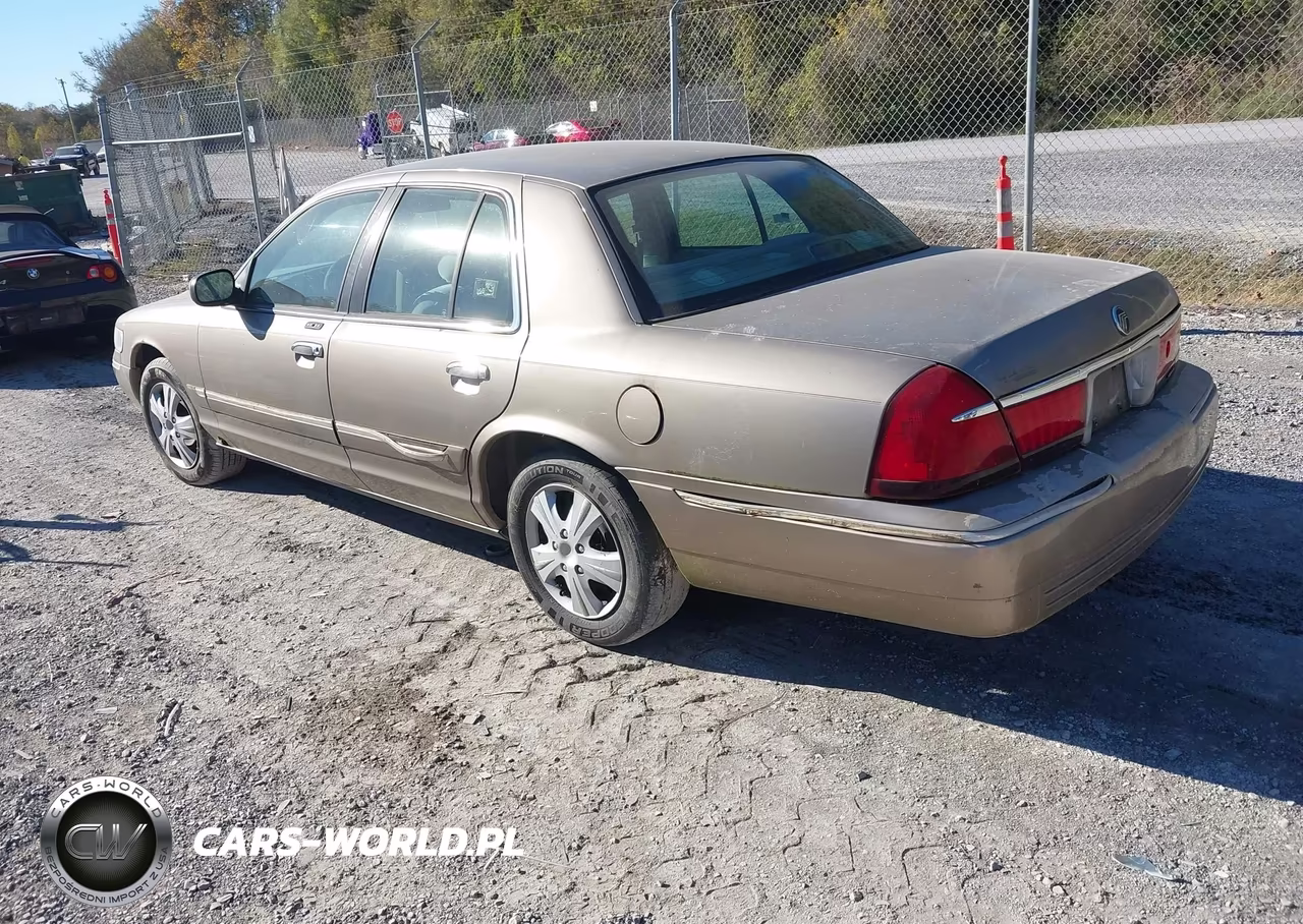 2001 Mercury Grand Marquis Gs VIN:2MEFM74W61X618754 - 3