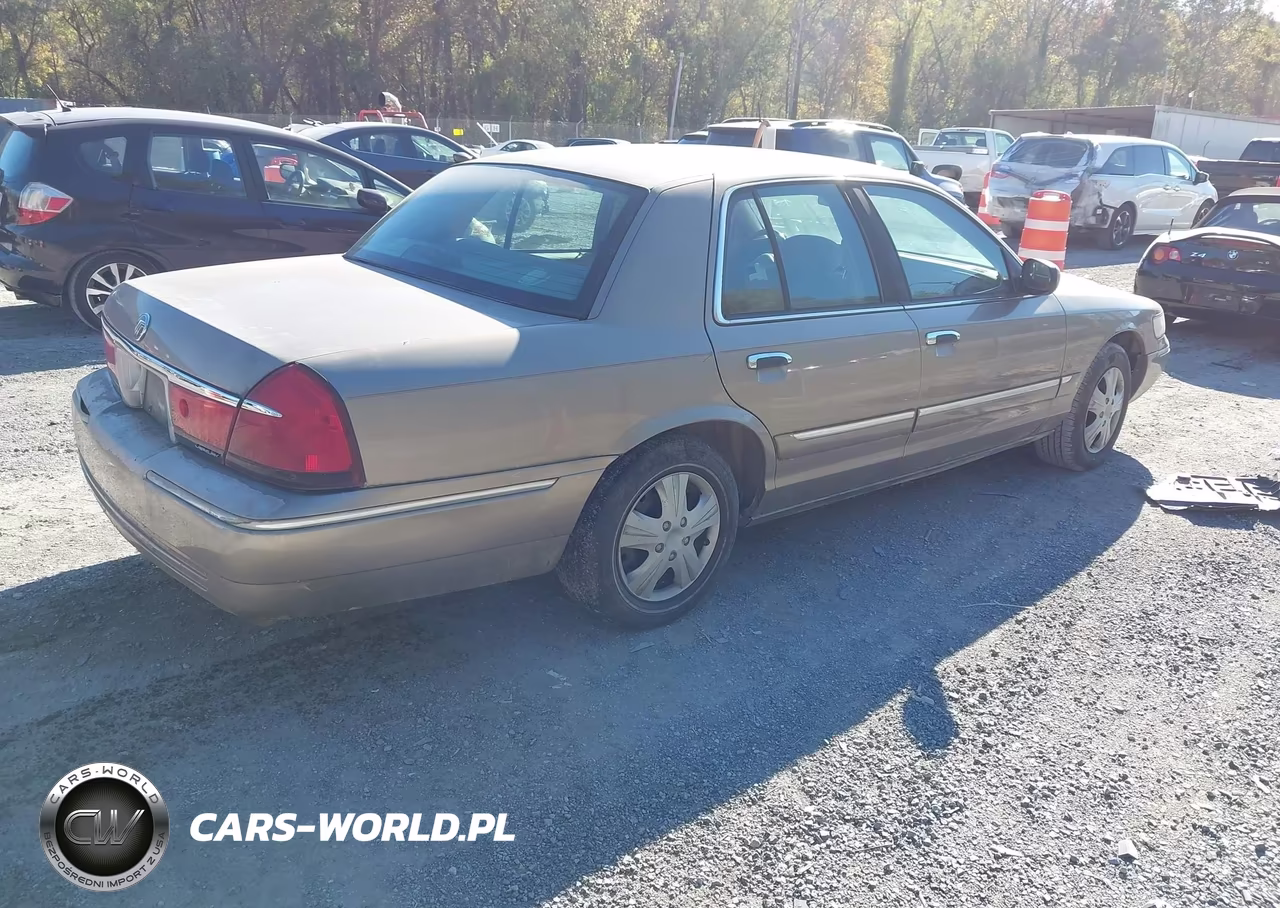 2001 Mercury Grand Marquis Gs VIN:2MEFM74W61X618754 - 4