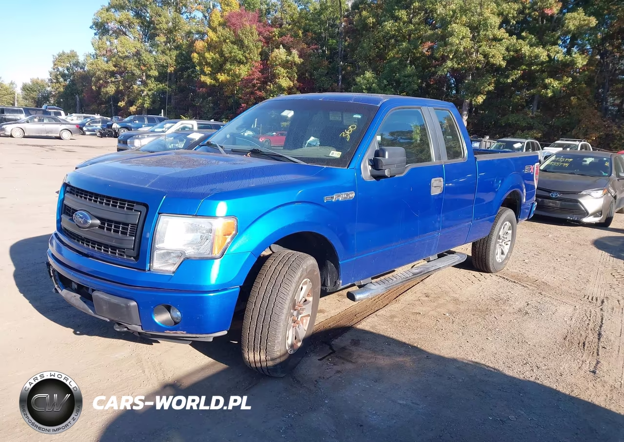 2014 Ford F-150 Stx VIN:1FTFX1EF2EKG43292 - 2