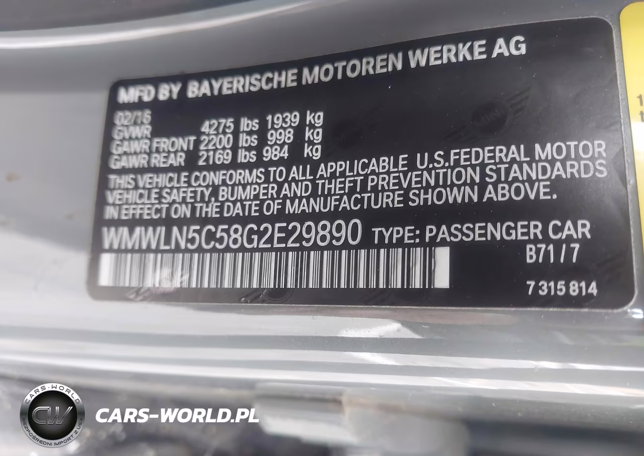 2016 Mini Clubman Cooper VIN:WMWLN5C58G2E29890 - 9