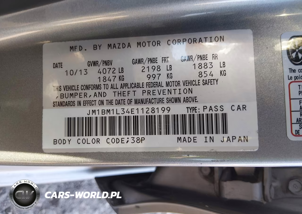 2014 Mazda Mazda3 S Touring VIN:JM1BM1L34E1128199 - 9