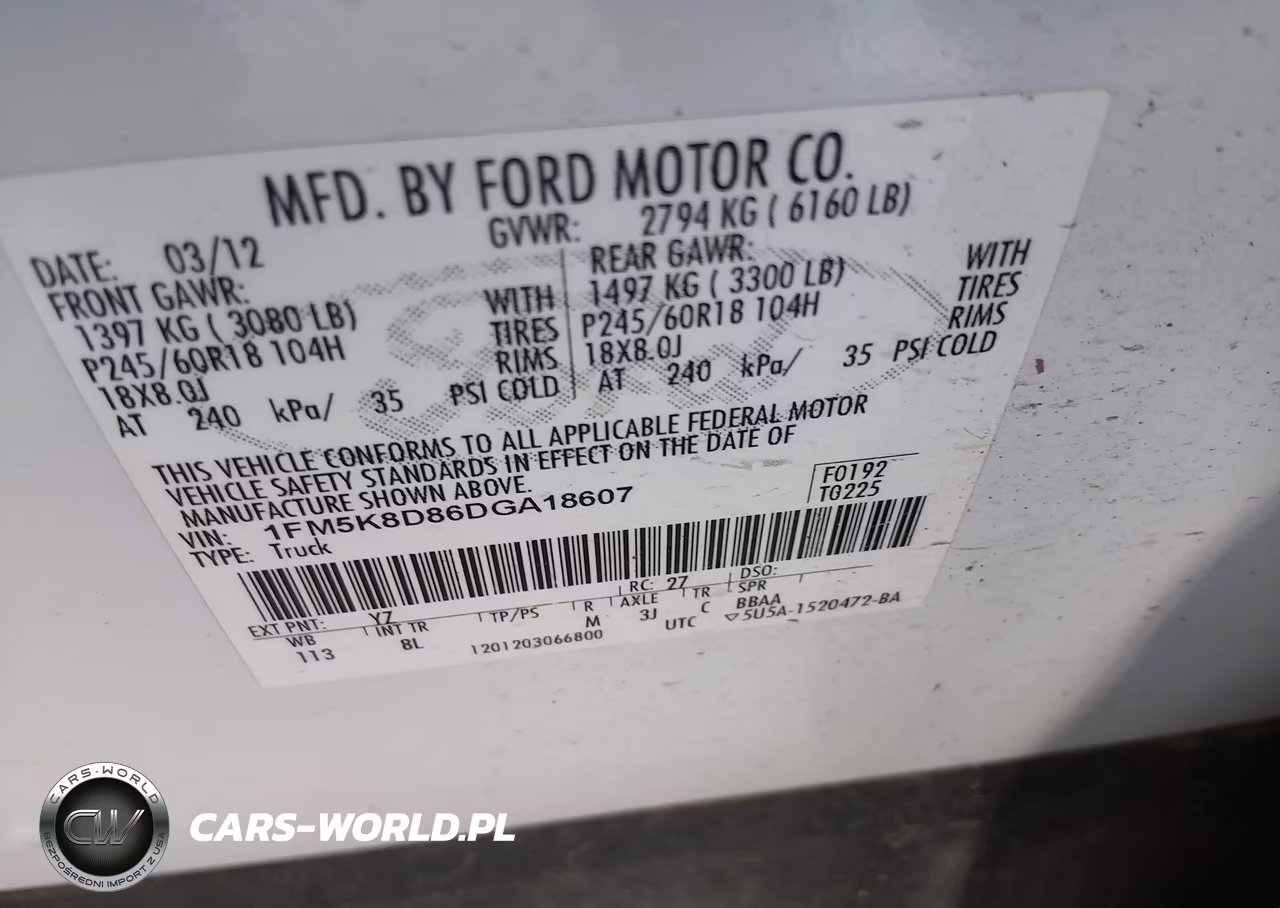 2013 Ford Explorer Xlt VIN:1FM5K8D86DGA18607 - 9
