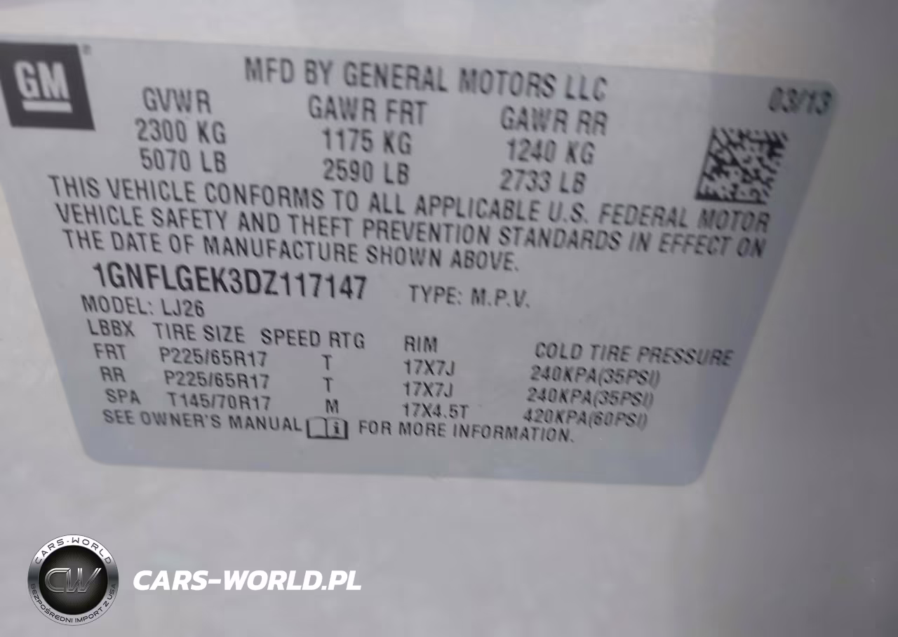 2013 Chevrolet Equinox Ltz VIN:1GNFLGEK3DZ117147 - 9