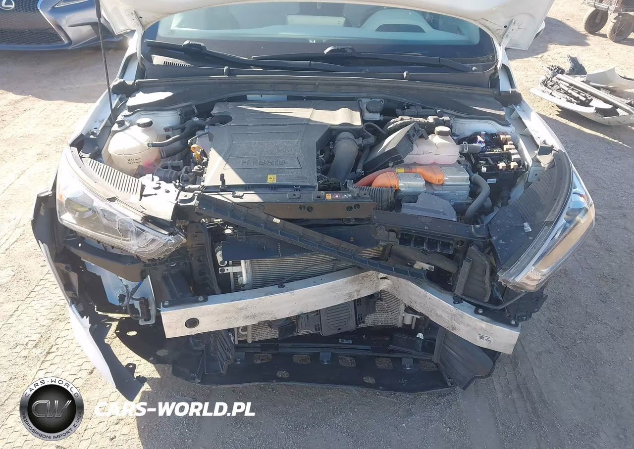 2020 Hyundai Ioniq Hybrid Blue VIN:KMHC65LC5LU232696 - 10