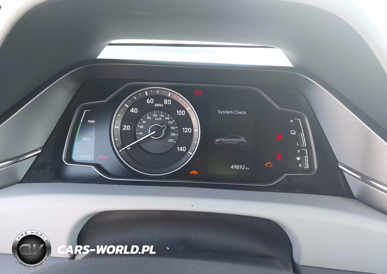 2020 Hyundai Ioniq Hybrid Blue VIN:KMHC65LC5LU232696 - 7