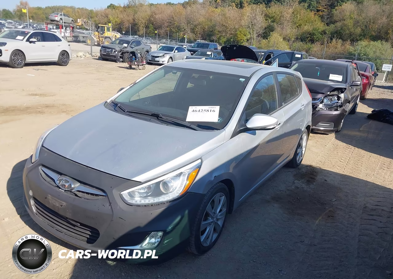 2014 Hyundai Accent Se VIN:KMHCU5AE5EU194593 - 2