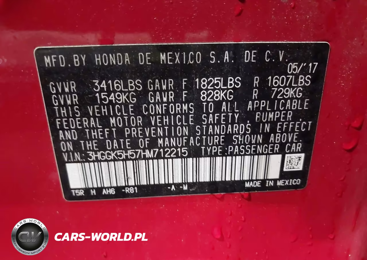 2017 Honda Fit Lx VIN:3HGGK5H57HM712215 - 9