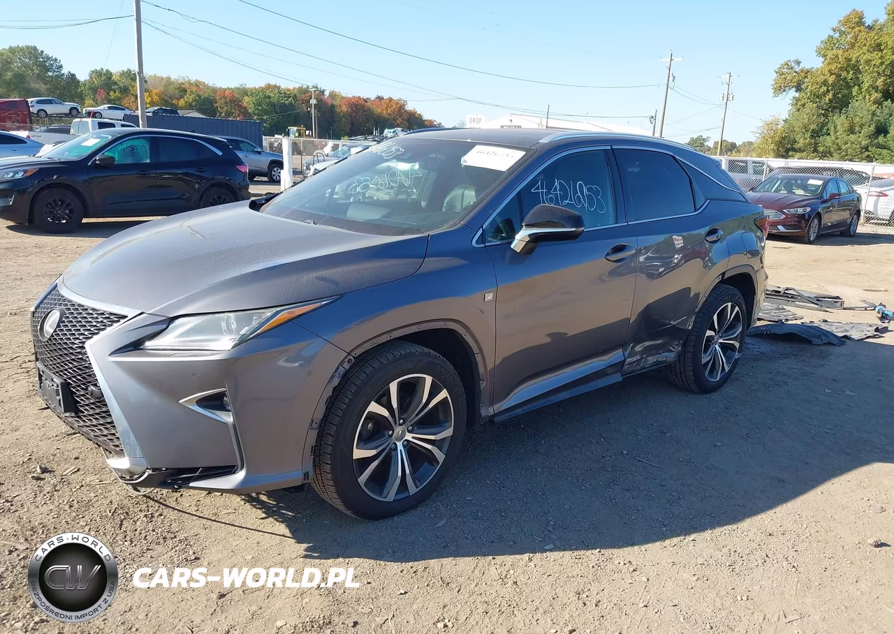 2016 Lexus Rx 350 F Sport VIN:2T2BZMCA6GC036202 - 2
