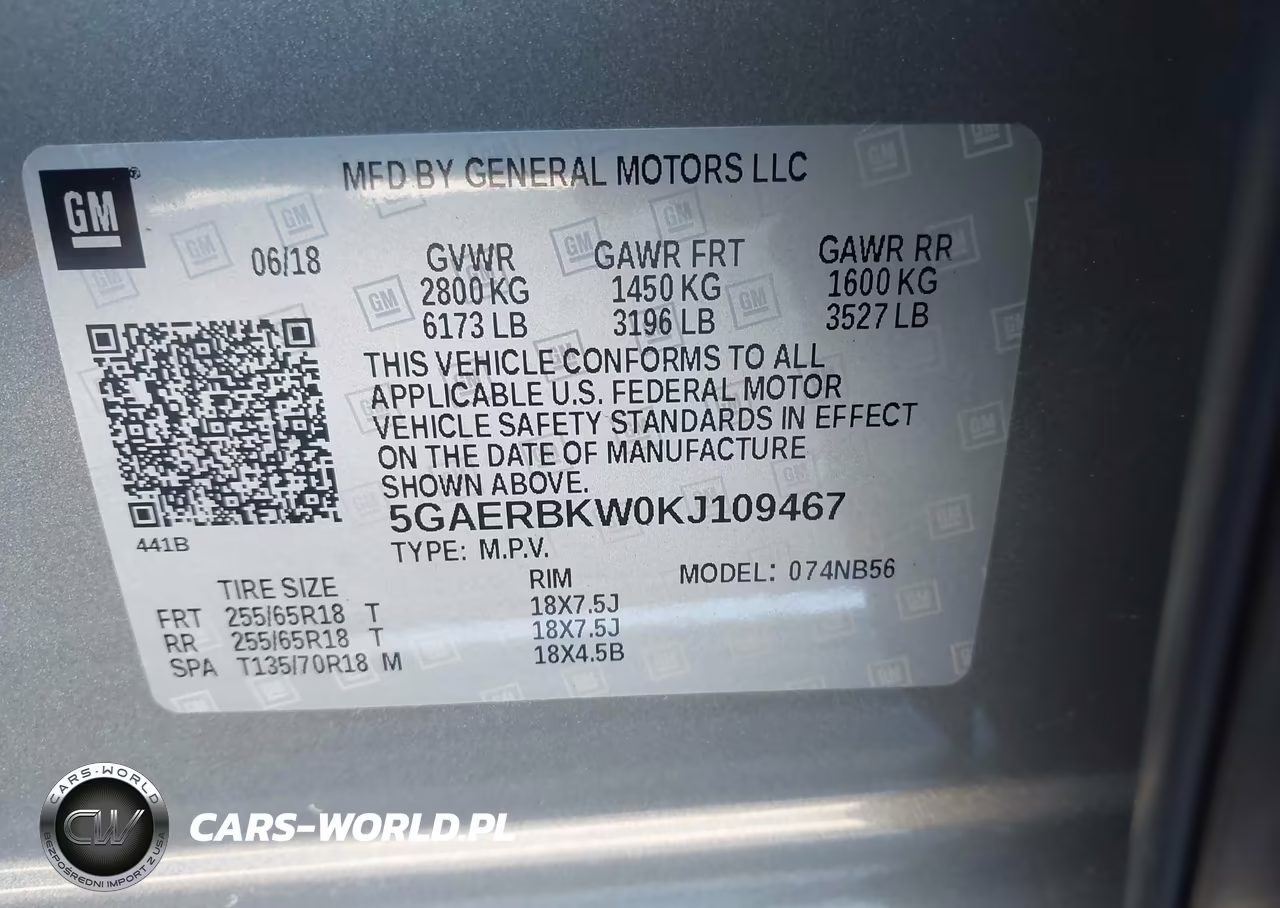 2019 Buick Enclave Fwd Essence VIN:5GAERBKW0KJ109467 - 9