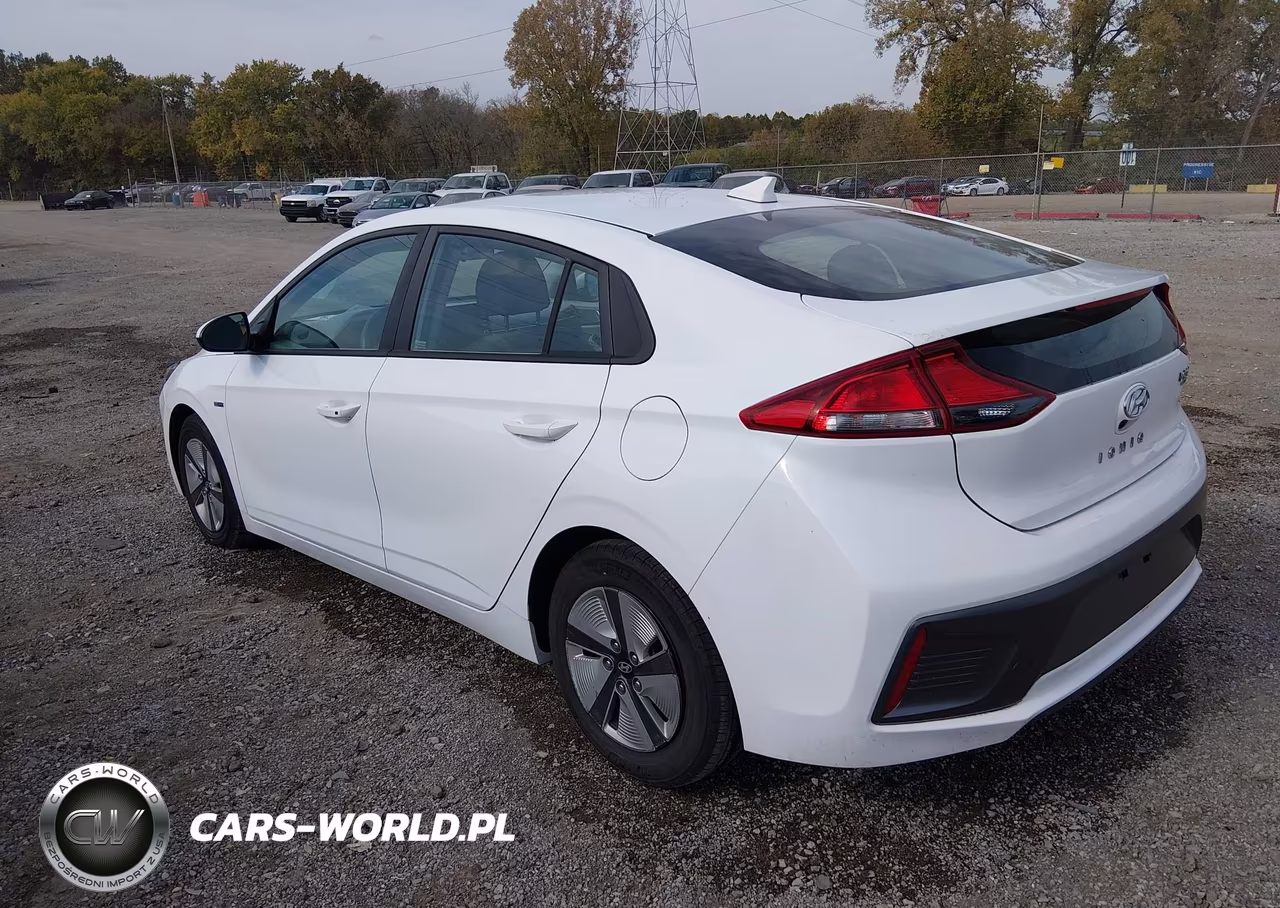 2020 Hyundai Ioniq Hybrid Blue VIN:KMHC65LC9LU231745 - 3
