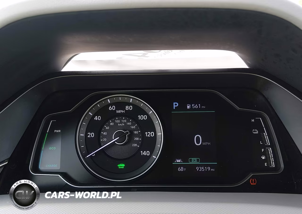 2020 Hyundai Ioniq Hybrid Blue VIN:KMHC65LC9LU231745 - 7