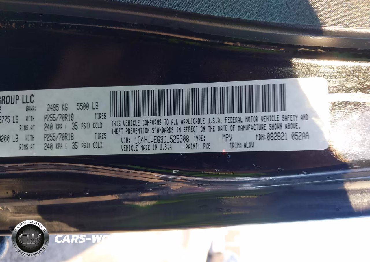 2013 Jeep Wrangler Unlimited Sahara VIN:1C4HJWEG3DL525308 - 9